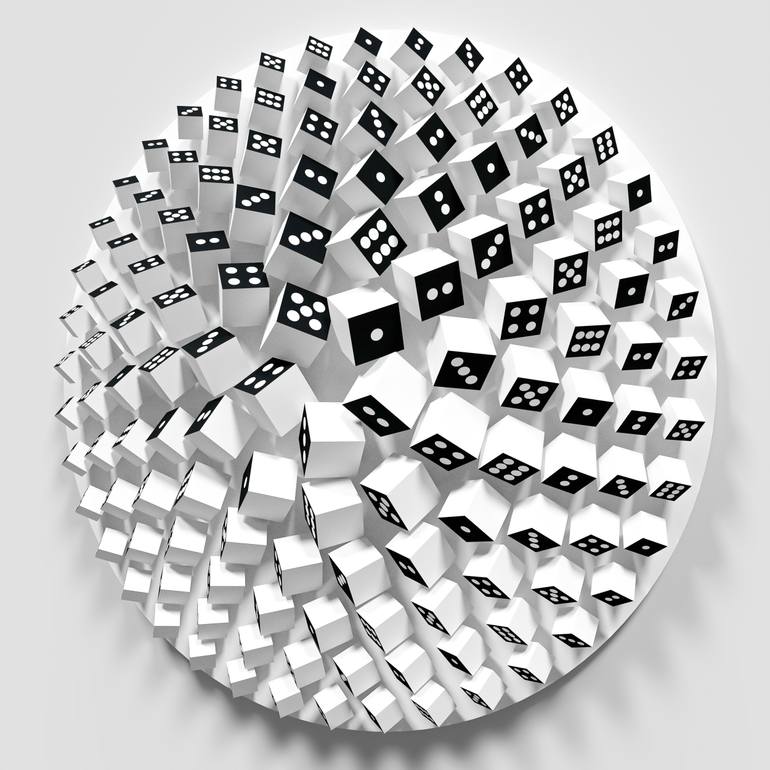 Original Abstract Geometric Sculpture by Andrij Savchuk