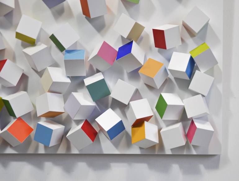 Original Abstract Geometric Sculpture by Andrij Savchuk