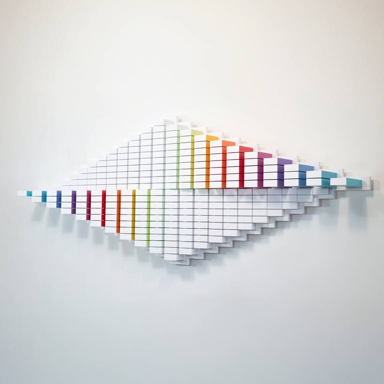 Original Abstract Geometric Sculpture by Andrij Savchuk