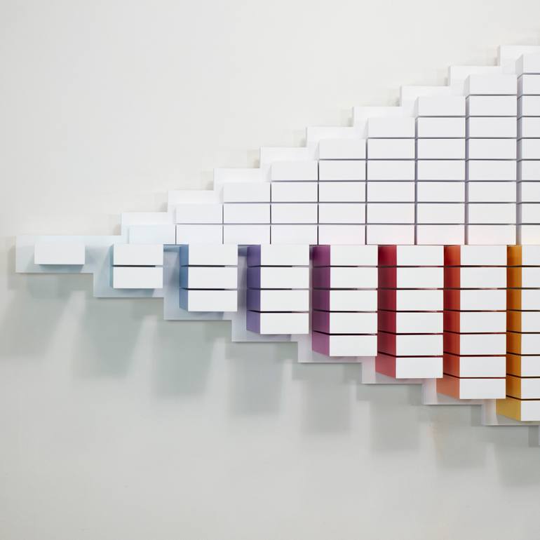 Original Abstract Geometric Sculpture by Andrij Savchuk