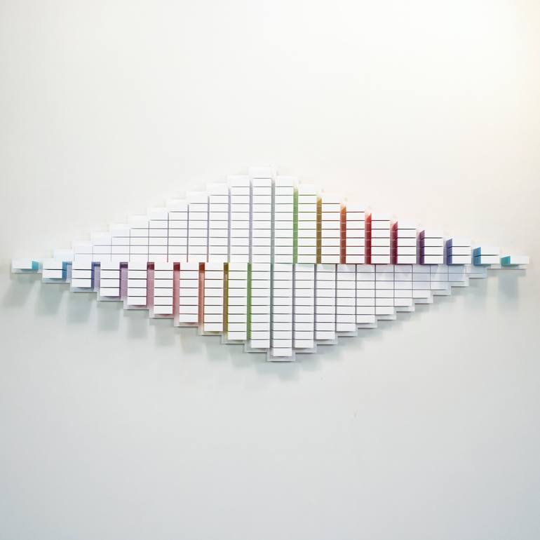 Original Abstract Geometric Sculpture by Andrij Savchuk
