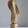 Head, Sculpture, Man, Wood, oak, Carving, Handmade, Portrait, Texture, Modern, Abstraction
