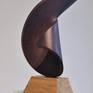 sculpture, wood, contemporary, colour, Violet, modern, minimalism, minimal, dynamics, carving, design, interior
