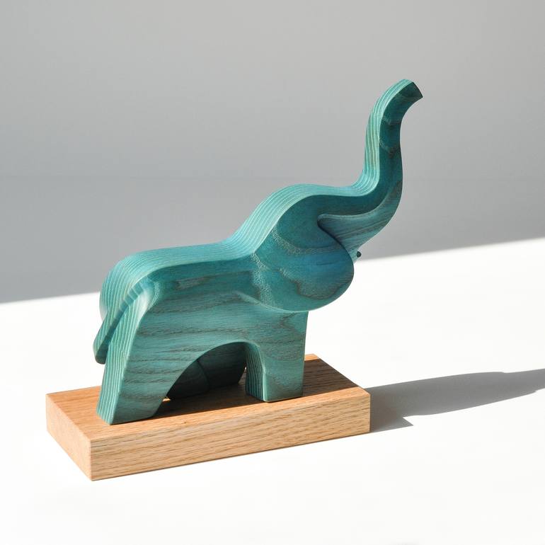 Original Abstract Animal Sculpture by Andrij Savchuk