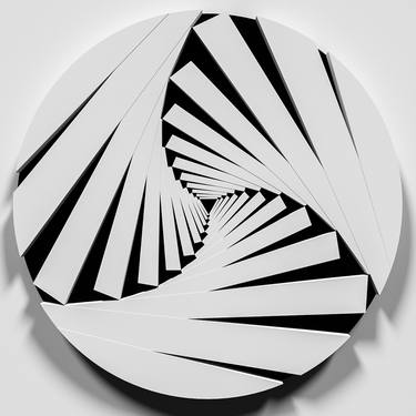 Print of Abstract Geometric Sculpture by Andrij Savchuk