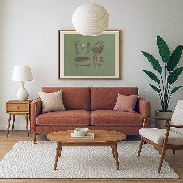 Original Realism Still Life Drawing by Natalia Qaliashvili