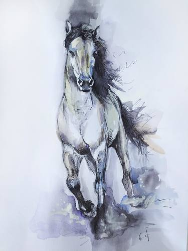 Original Realism Animal Paintings by Natalia Qaliashvili