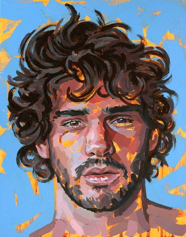 Print of Figurative Portrait Paintings by Daniel Jaen