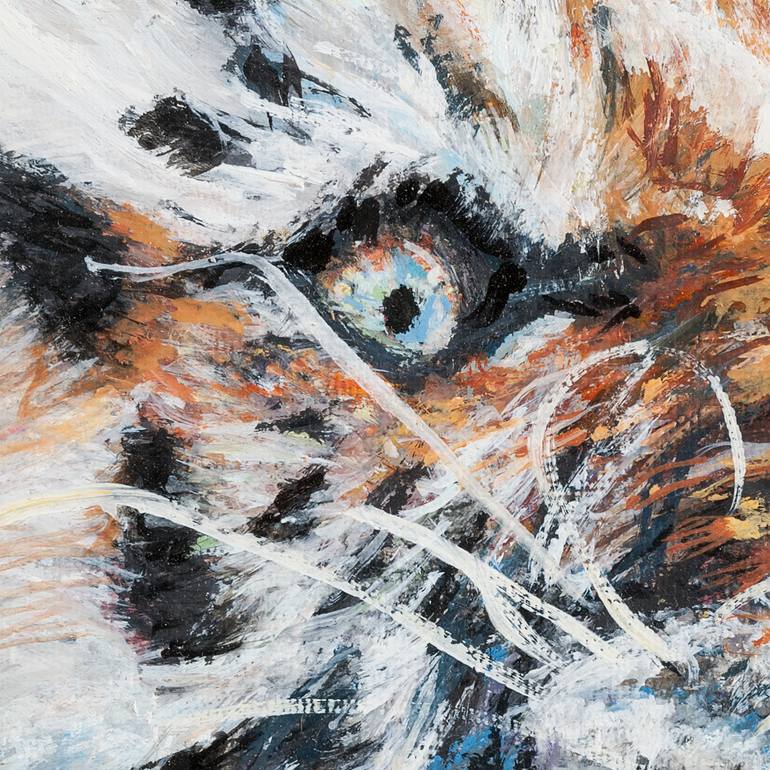 Original Realism Animal Painting by Charna W