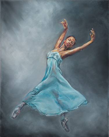 Original Figurative Performing Arts Paintings by Charna W