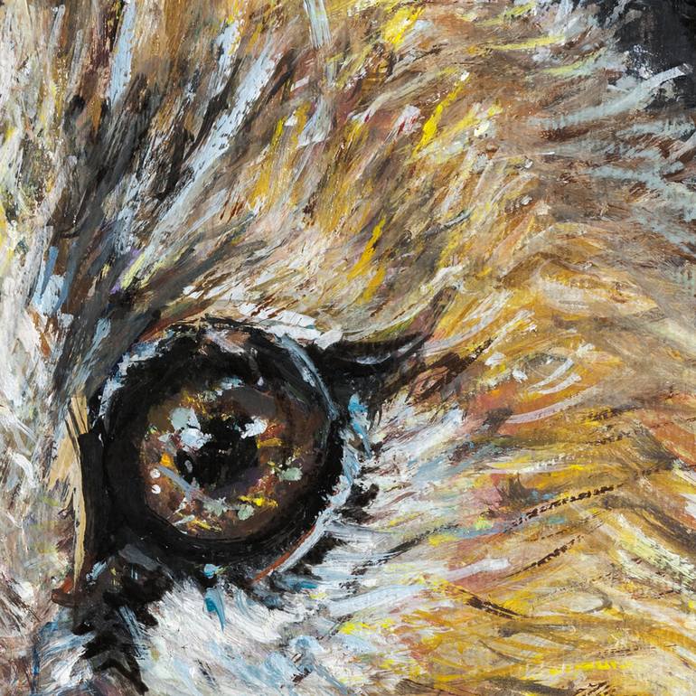 Original Fine Art Animal Painting by Charna W