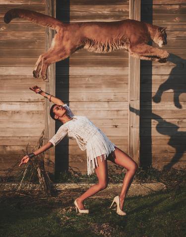Melita // Leaping Cougar // - Limited Edition 1 of 20 thumb