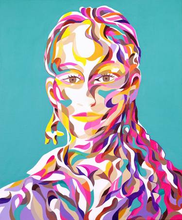 Original Figurative Portrait Paintings by Guillaume RIST