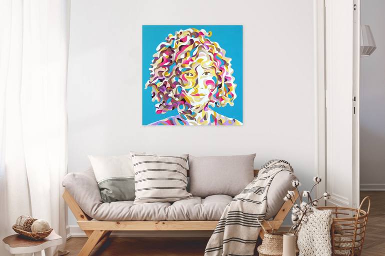Original Contemporary Portrait Painting by Guillaume RIST