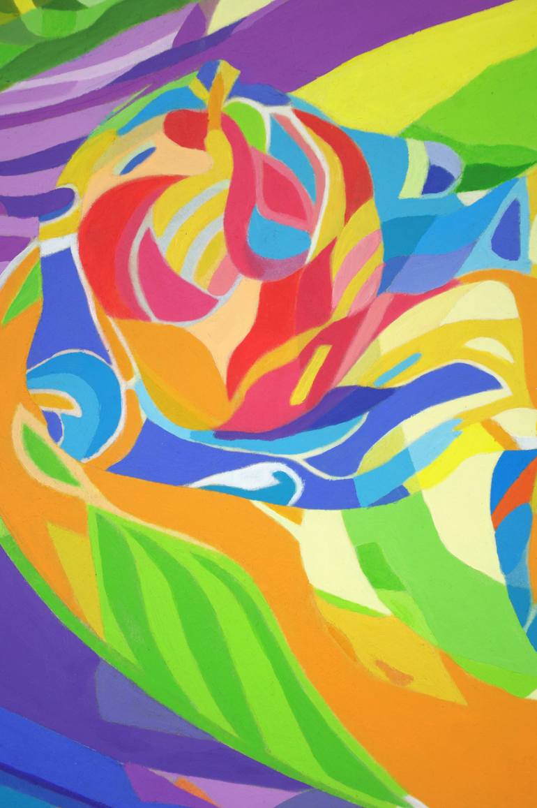 Original Cubism Still Life Painting by Guillaume Rist