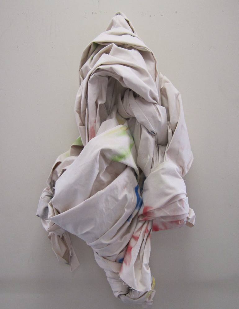 Jon Tsoi's Art Performance For Museum - Gallery & Collectors - Blindfold-Inner Spirit Art #327 - Print