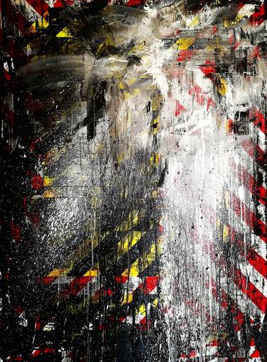Original Abstract Expressionism Abstract Paintings by Gavin Mc Crea