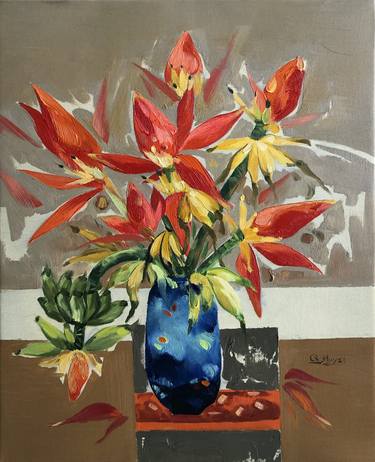 Print of Fine Art Still Life Paintings by Chu Quang Huy