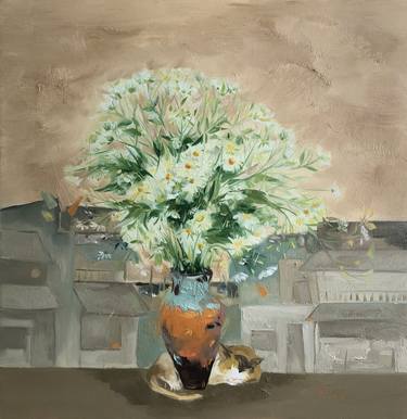 Original Still Life Paintings by Chu Quang Huy