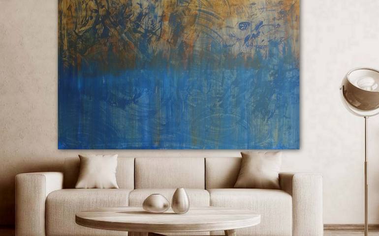 Original Minimalism Abstract Painting by Annie LeBlanc