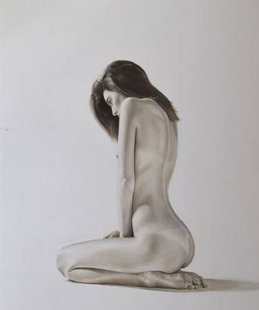 Original Figurative Nude Paintings by Rene Bekker