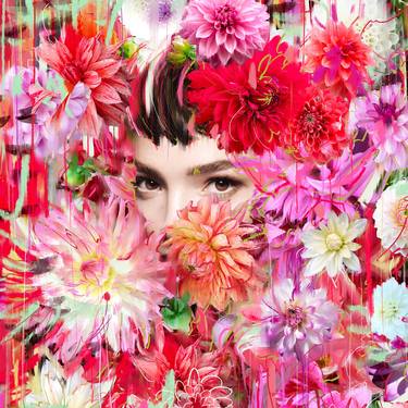 Original Figurative Floral Digital by Romeo Madonna