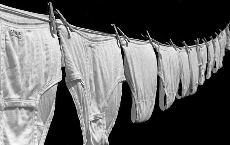 Monks Underwear - Limited Edition 1 of 5 Photography by Karl R Lilliendahl