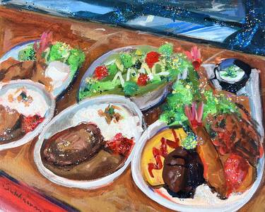 Original Impressionism Food Paintings by Victoria Sukhasyan