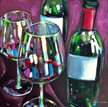 Print of Impressionism Food & Drink Paintings by Victoria Sukhasyan