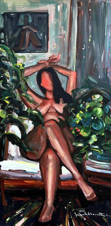 Original Nude Paintings by Victoria Sukhasyan