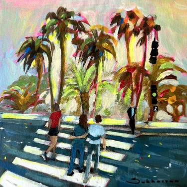 Original Impressionism Beach Paintings by Victoria Sukhasyan