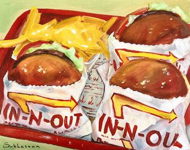 Still Life with In-N-Out Burgers and Fries N4 thumb