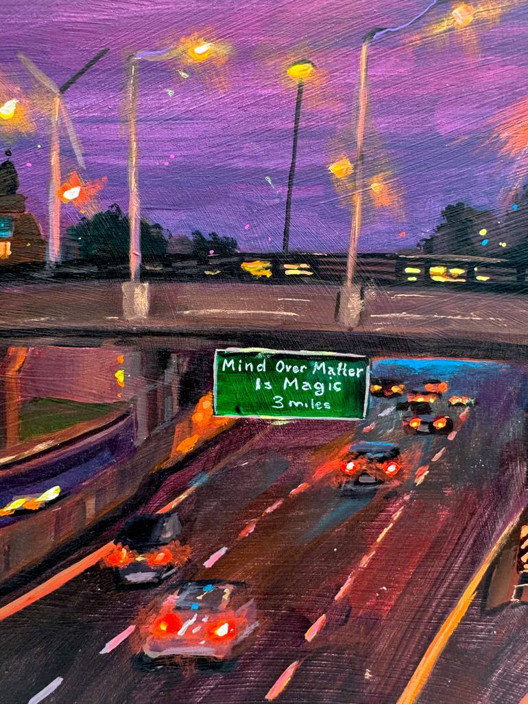 Original Impressionism Cities Painting by Victoria Sukhasyan