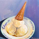 Still Life with Ice Cream by Victoria Sukhasyan