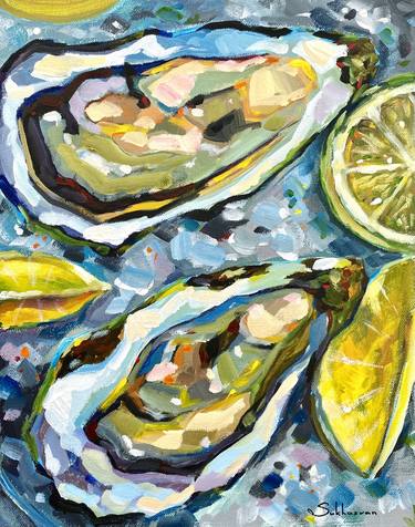 Still Life with Oysters, Lemon and Lime thumb