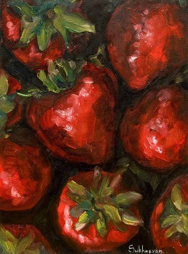 Print of Impressionism Food Paintings by Victoria Sukhasyan