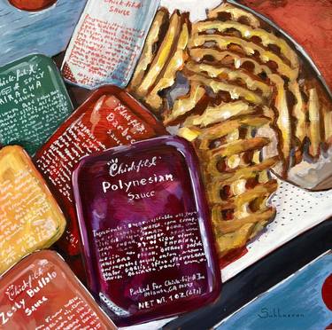Original Illustration Food Paintings by Victoria Sukhasyan