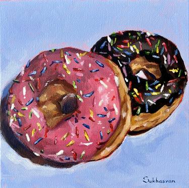 Original Impressionism Food Paintings by Victoria Sukhasyan