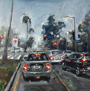 Original Impressionism Cities Paintings by Victoria Sukhasyan