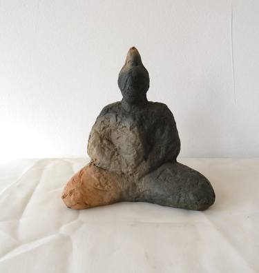 Original Religious Sculpture by Linda Peer