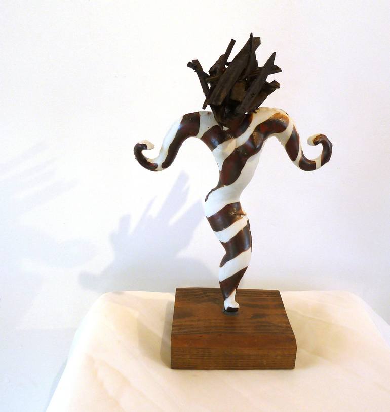 Original Fantasy Sculpture by Linda Peer