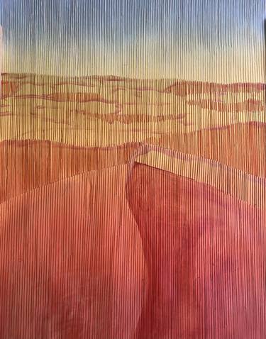 Original Abstract Landscape Paintings by Tarli Bird