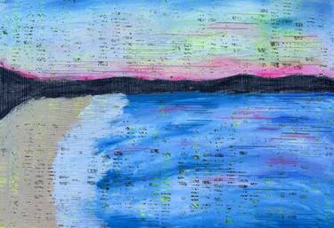 Original Expressionism Landscape Mixed Media by Tarli Bird