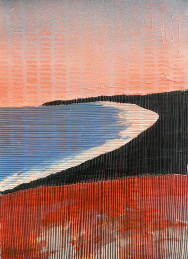Original Abstract Landscape Paintings by Tarli Bird