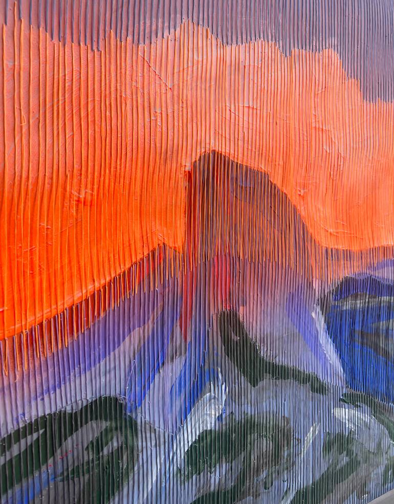 Original Abstract Expressionism Landscape Painting by Tarli Bird