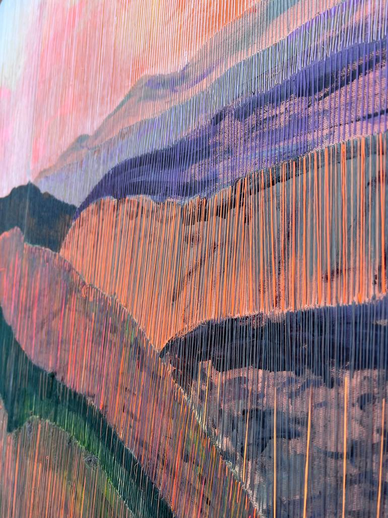 Original Abstract Landscape Painting by Tarli Bird