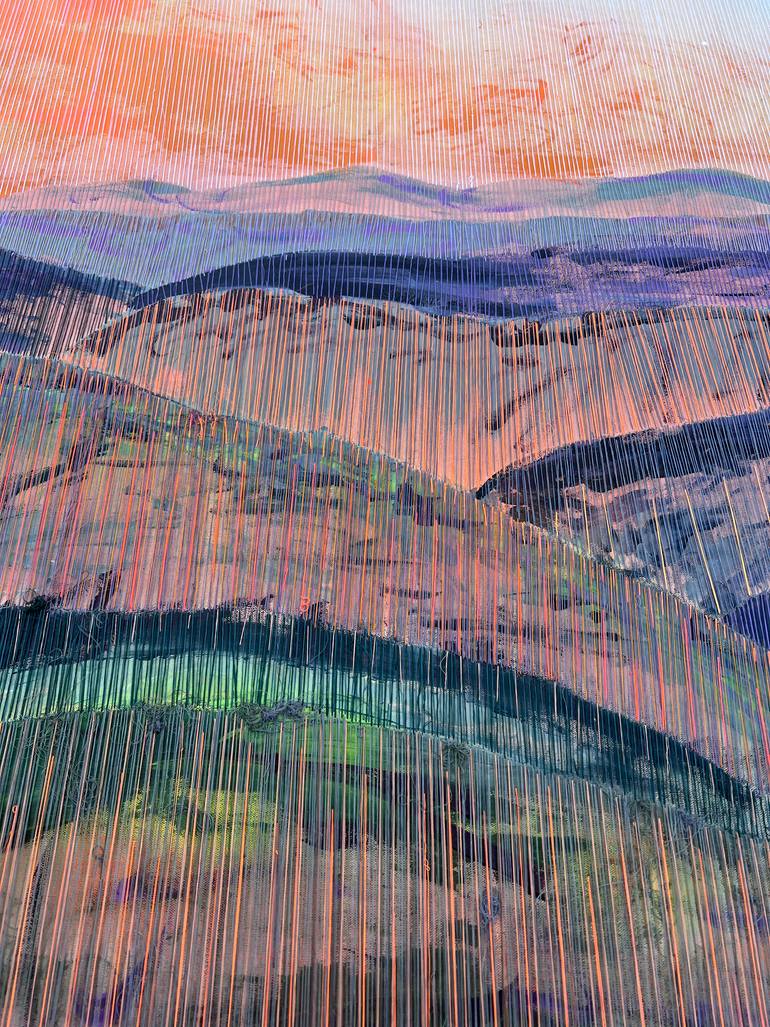 Original Abstract Landscape Painting by Tarli Bird