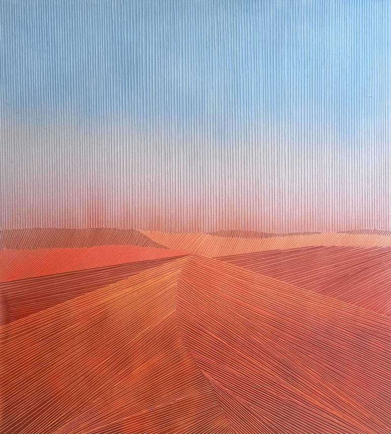 Original Abstract Landscape Paintings by Tarli Bird