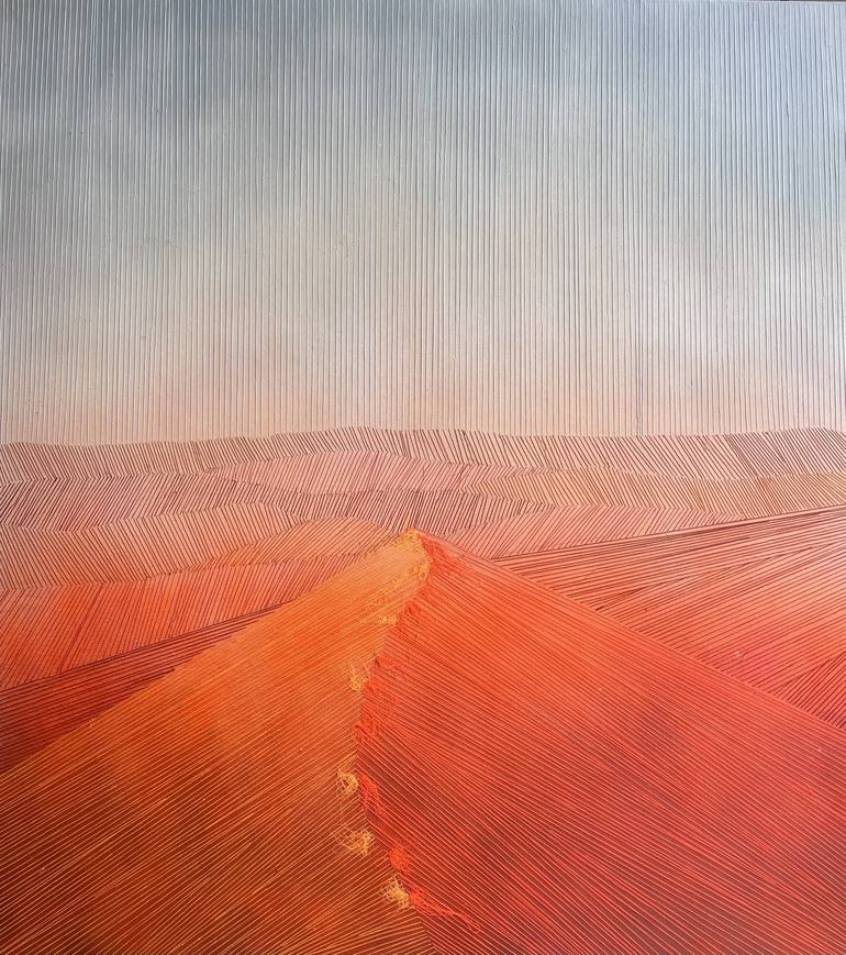 Original Abstract Landscape Paintings by Tarli Bird