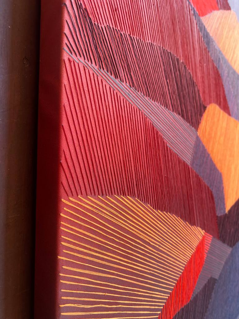 Original Color Field Painting Abstract Painting by Tarli Bird